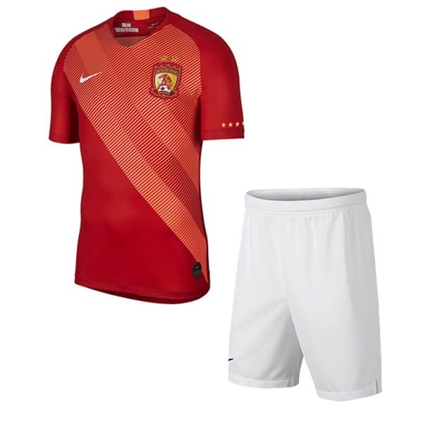 Camiseta Evergrande 1ª Niño 2019/20 Rojo Blanco